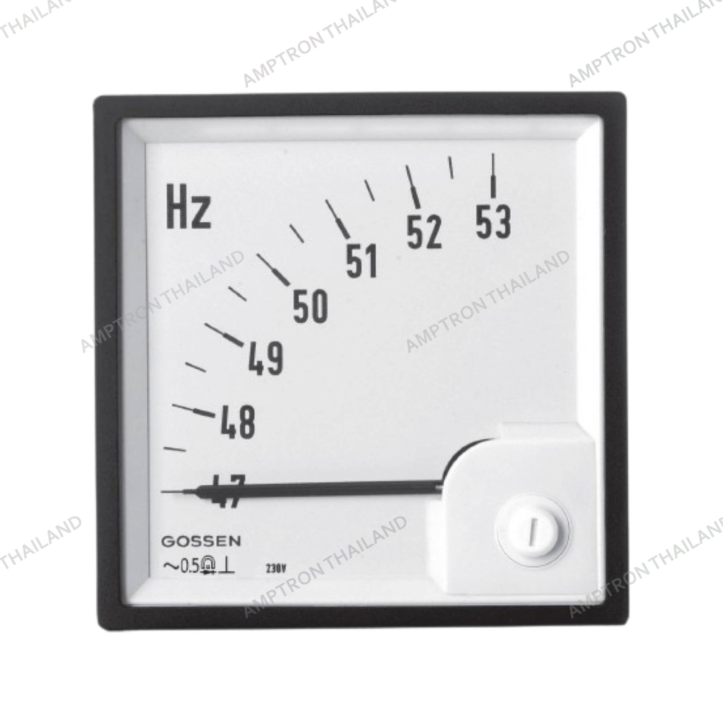 Moving-Coil Panel Meters for Frequency (Pointer-Type Frequency Meters) (FQB)