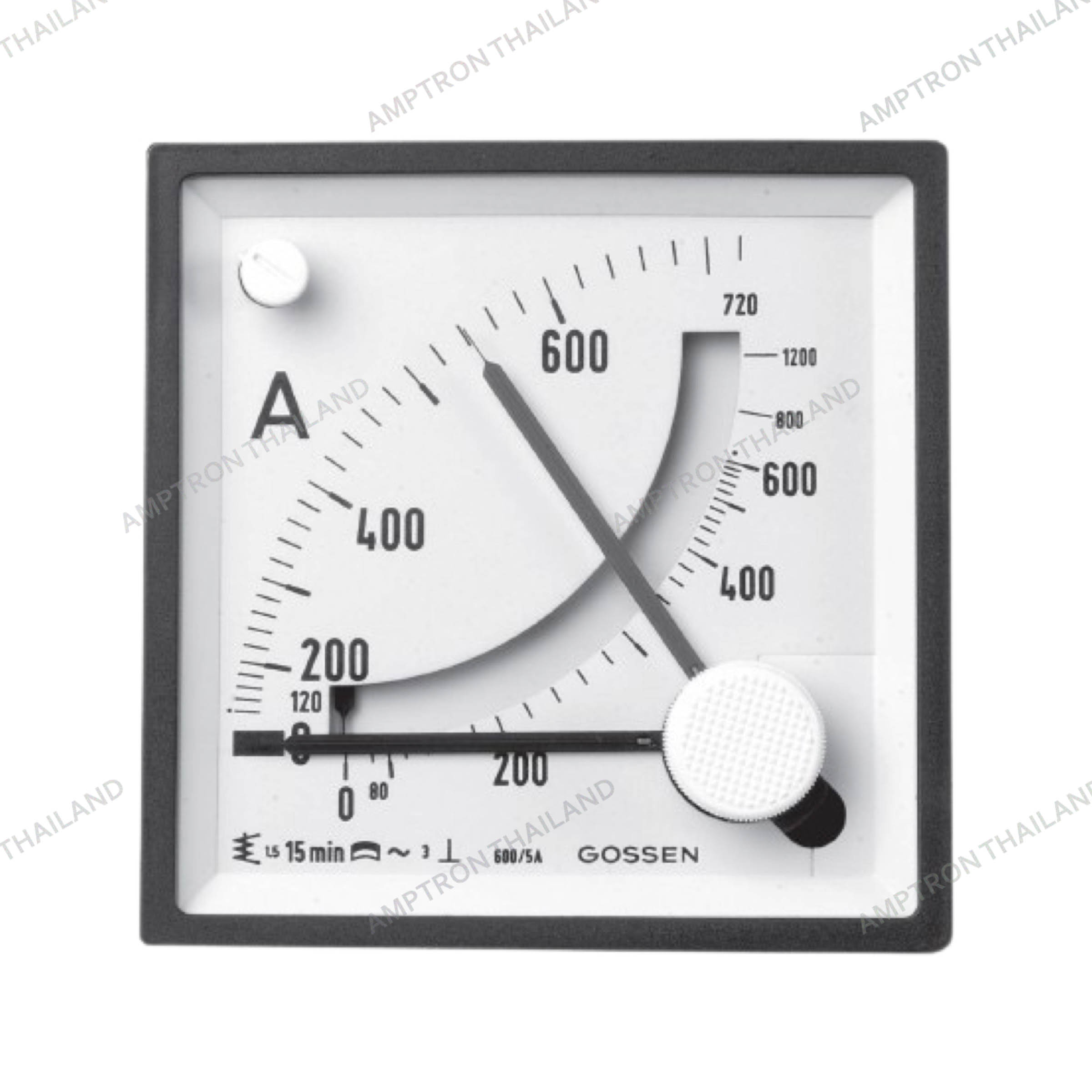 Moving-Iron Bimetal Ammeters for alternating Current (MEQB)