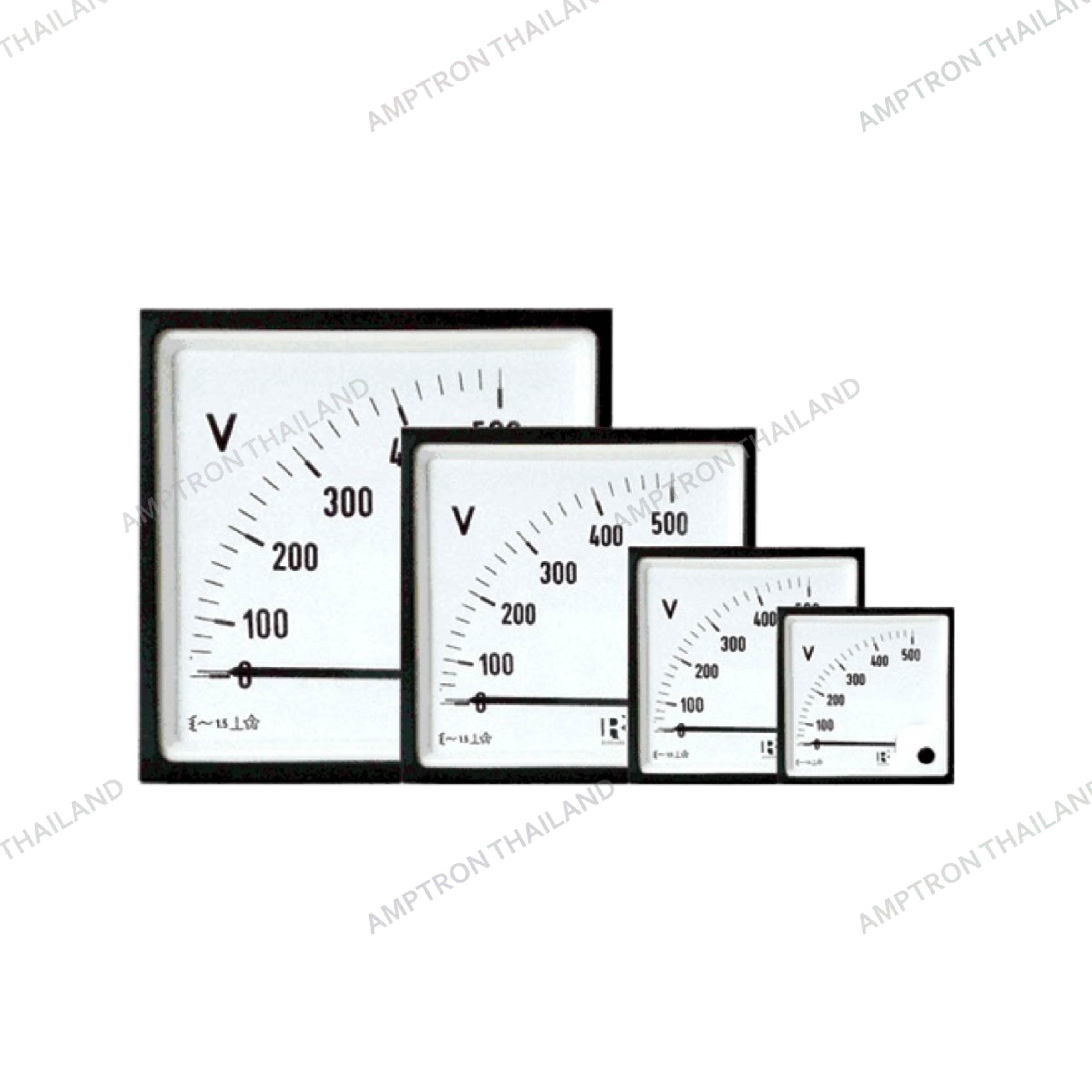 Moving Iron meter AC ammeters and voltmeters 90deg(DE)