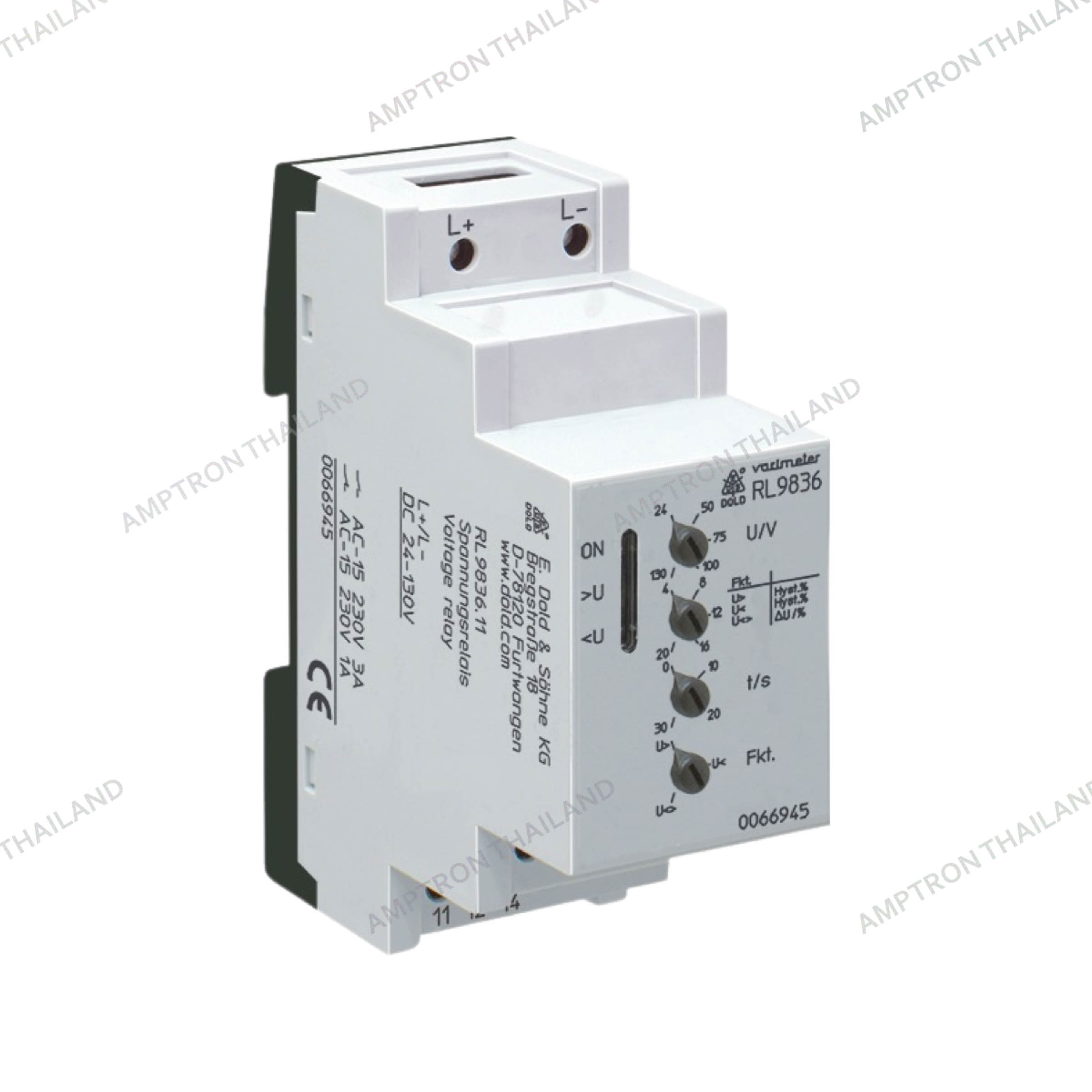 RL 9836 VARIMETER Voltage Relay