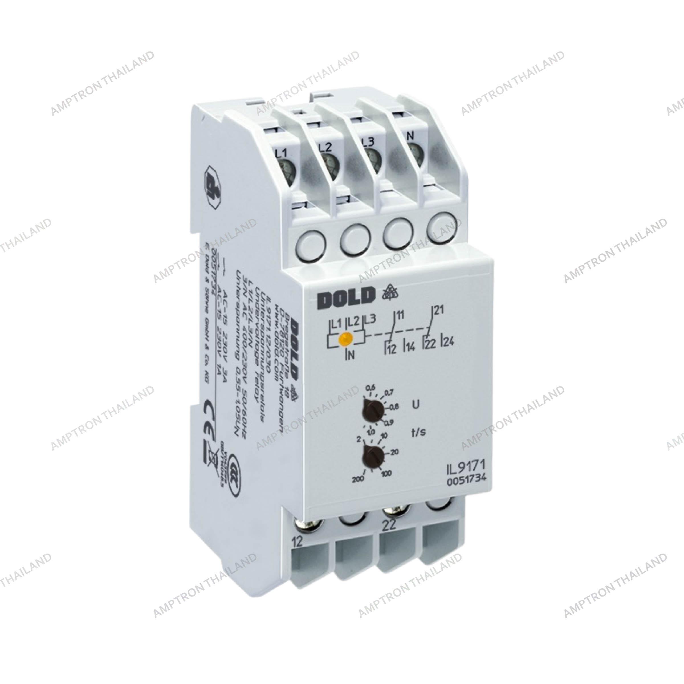 IL 9171     Varimeter Undervoltage Relay 3-phase